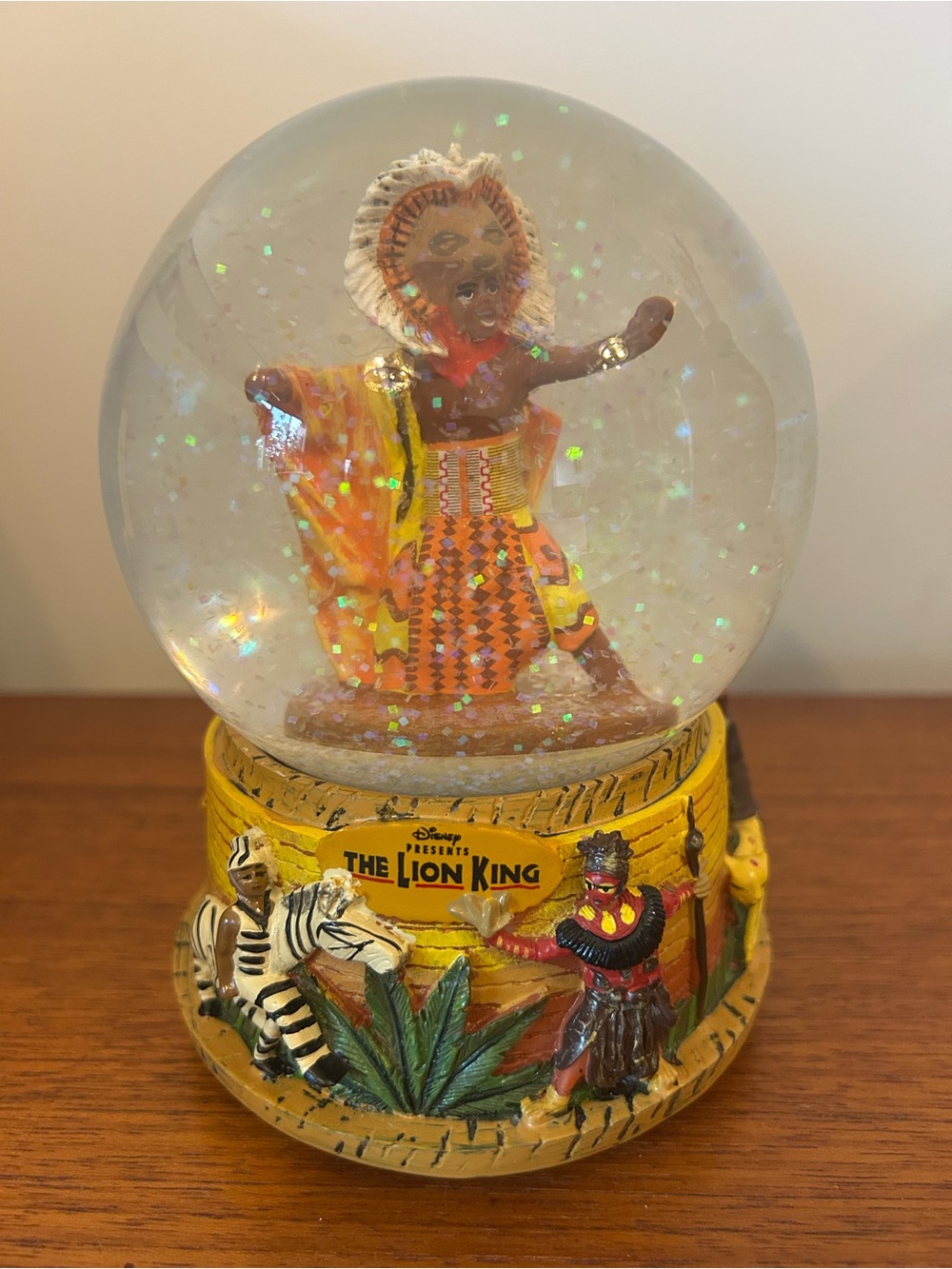 Disney The Lion King Musical Snow Globe